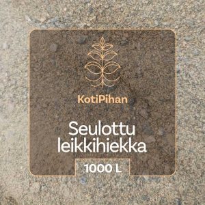 Seulottu leikkihiekka 1000l suursäkki